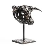 John Behan, Head of a Bull, unique bronze