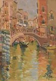 Liam Treacy, Venice, oil on canvas