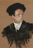 Christopher Campbell, Man Of Sweden, pastel
