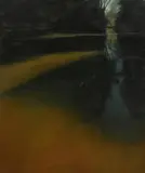 Guy Hanscomb, The River Dronne, oil on canvas
