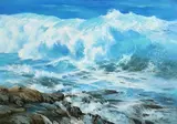 Annemarie Bourke, Aqua Blue