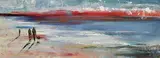 Paula McKinney, Family Stroll Neath the Crimson Sky