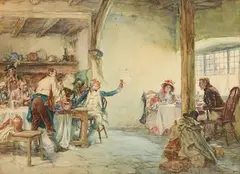 Arthur David McCormick, Embarrassing Congratulations, watercolour