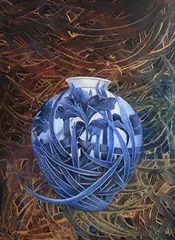 Peter Perry, Chinese Vase, 2004, oil on canvas