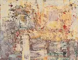 Untitled by John Kingerlee, 2016, oil on board, sold Aug 2021