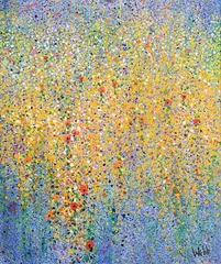 Kenneth Webb, Wild Garden, Connemara, oil on canvas