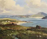 On Mulroy Bay, Atlantic Drive, Donegal by Maurice Canning Wilks, oil on canvas, sold Aug 2021