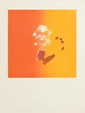 Head and Hand Print by Louis le Brocquy, 1974, limited edition intaglio print - numbered 60 from an edition of 75, sold Aug 2021
