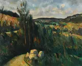 Peter Collis, Forest Road, Glencree Road, Co. Wicklow, oil on board