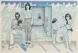 Robert Ballagh, Winter in Ronda, 1980, limited edition screenprint - numbered 16 from an edition of 100