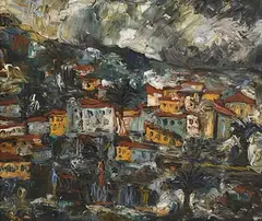 Kenneth Hall, Crete, 1938, oil on canvas