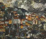 Kenneth Hall, Crete, 1938, oil on canvas