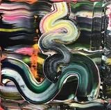 Paul Doran, Night Surfer, 2021, acrylic on canvas