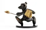 Patrick O'Reilly, The Talented Bear, 2010, unique bronze