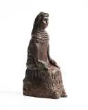 Markey Robinson, Shawlie Seated, unique bronze