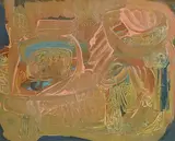 Noreen Rice, Spring Field, oil on canvas