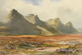 Wycliffe Egginton, The Road by Loch Tolla, 1927, watercolour
