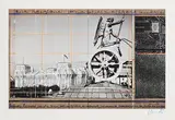 Christo, Wrapped Reichstag - Berlin Project, 1994, offset lithograph
