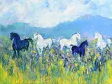 Declan O'Connor, New Arrival, 2021, oil on canvas
