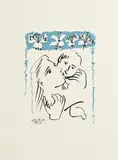 Pablo Picasso Spanish, Mother and Child