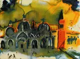 Salvador Dali Spanish, St. Mark's Square, Venice