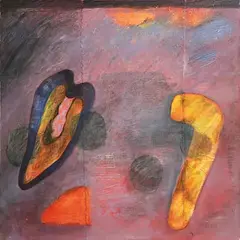 Eamon Coleman, Pipe Smoker, oil on canvas