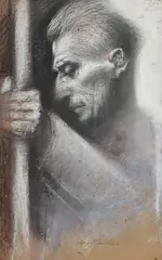 Donal O'Sullivan, Samuel Beckett, pastel