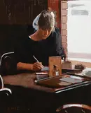 Rowland Davidson, Writing a letter