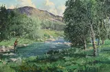 Rowland Hill, Fishing in the Glen