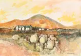 Dennis Orme Shaw, Hideaway Cottage, oil on board