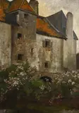 Helen Mabel Trevor, A Breton Chateau, 1882, oil on canvas