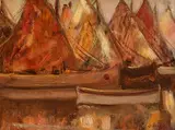 Grace Henry, Boats in Chioggia, Italy