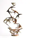 Colm J. Brennan, Swirl of Swifts, unique bronze