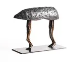 John Behan, Two Man Currach, 2017, unique bronze