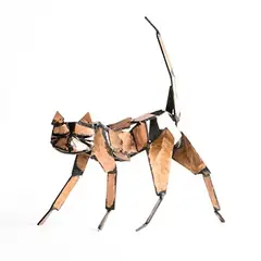 Maurice Harron, Cat, 2010, unique bronze