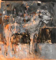 Noel Murphy, The Stray from Galway, oil on board