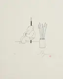 Tomi Ungerer, Untitled, lithograph - numbered 74 from the edition of 90