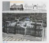 Christo, Wrapped Reichstag, Berlin, 1994, offset lithograph