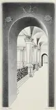 Robert Ballagh, Castletown House, 1987, pen and ink on paper