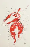 Neil Shawcross, Homage to Henri Matisse, 2006, mixed media on paper