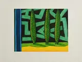 William Crozier, Labyrinth, 2007, limited edition etching aquatint - numbered 53 from an edition of 80