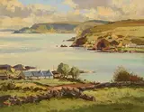 Cushendun Bay by Maurice Canning Wilks, oil on canvas, offered May 2021