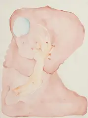 Kathy Prendergast, Untitled, 1985, watercolour