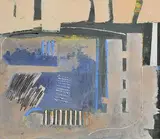 Mike Fitzharris, Port Dublin, 2006, oil on board
