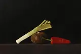 Ian McAllister, Still Life on Tabletop, oil on board