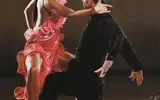 Darren Baker, Tango Stance, pastel
