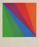 Peter Max, Untitled, 1973, lithograph on wove