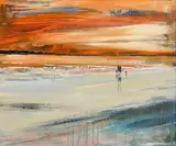 Paula McKinney, Sunset Stroll, Dunfanaghy, Donegal