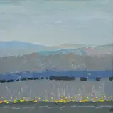 Colin Middleton, Long Mist, 1974, oil on board