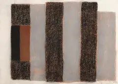 Sean Scully, Untitled 3-7-86, 1986, pastel on paper